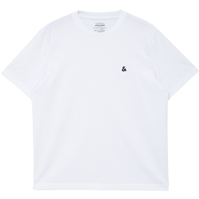 杰克琼斯百搭多色LOGO刺绣圆领短袖T恤春季