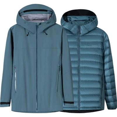 安踏冠军户外三合一冲锋衣