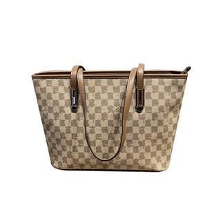 香港品牌大容量通勤托特包2025新款包包女款真皮高级感单肩包大包