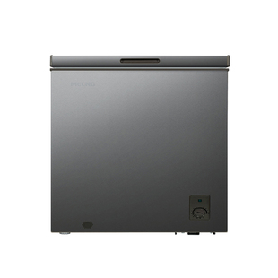 美菱冰柜减霜家用小型微霜冷冻冷藏两用商用大容量卧式小冷柜冰箱