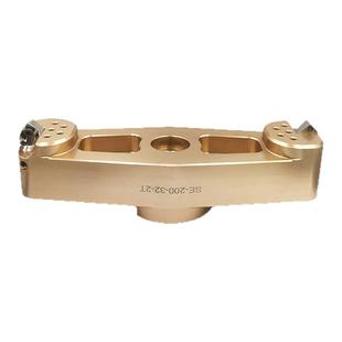 SE桥式2刃铣刀盘 一体/微调铜铝高光镜面用平面铣AP1604/1204刀片