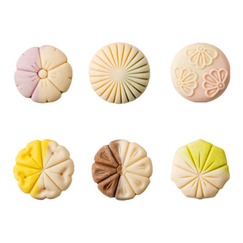 清真冰皮月饼奶黄流心桃山皮茶点散装糕点中秋节礼品团购定制员工