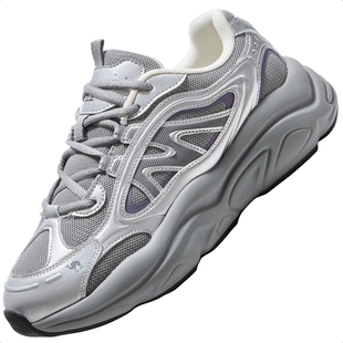 骆驼户外徒步鞋冬季新款轻便透气老爹鞋男女情侣运动鞋子女登山鞋