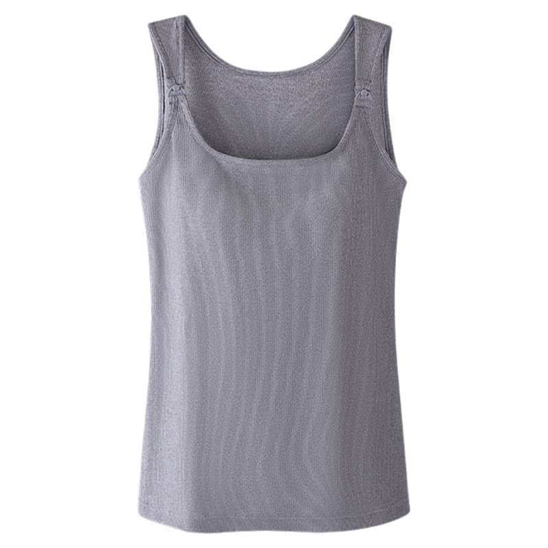 慕倩哺乳背心免穿内衣薄款可外出哺乳吊带