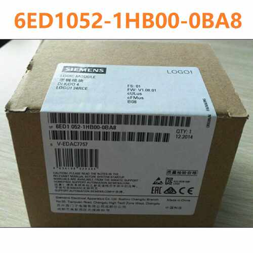 议价6ED10521HB000BA8原装现货6ED1052-1HB00-0BA8模块LOGO模块6E