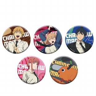 潮可玩正版电锯人双闪徽章玛奇玛波奇塔帕瓦链锯人周边吧唧