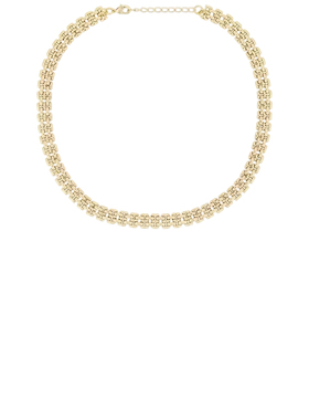 SHASHI LINKED 项链 金属金色REVOLVE小众新款