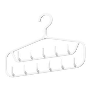 多功能内衣睡衣吊带衣架双层11钩衣柜家用学生宿舍可旋转收纳架