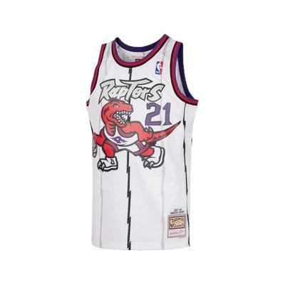 Mitchell&Ness NBA官方猛龙/坎比复古球衣97-98赛季SW球衣