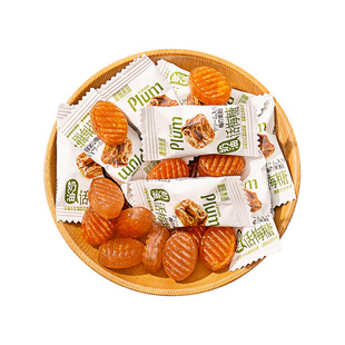 糖田米田奶油话梅糖休闲儿时怀旧酸甜糖果酒店餐饮招待喜糖伴手礼