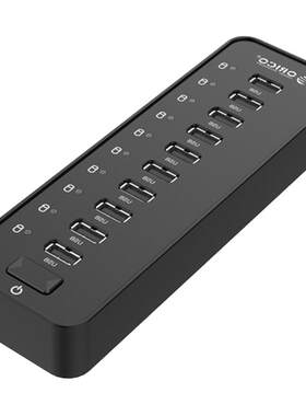 奥睿科10口USB3.0分线器
