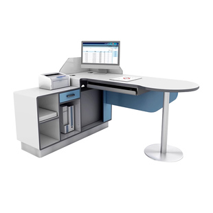 理邦医院诊疗桌诊所医疗问诊桌接诊看诊台诊桌诊断桌医生办公桌椅