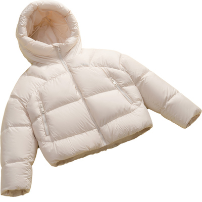 雅鹿新款洋气女童羽绒服