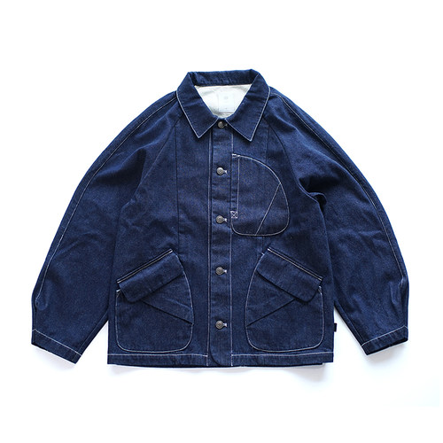 Denim  Railway Overalls 铁路工作牛仔外套工装夹克外套
