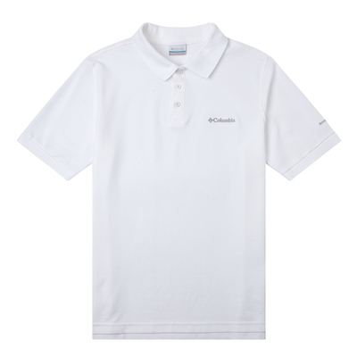 哥伦比亚POLO衫短袖男装2026春季新款户外休闲白色透气T恤XE9173
