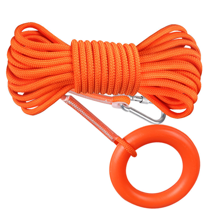 专业水上救生绳救援漂浮绳溺水游泳绳索户外应急安全救生圈抛绳子