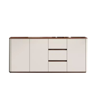 实木餐边柜靠墙一体卧室家用柜子现代简约厨房橱柜客厅茶水置物柜