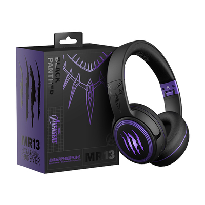 漫威MR13头戴式蓝牙耳机炫酷灯效