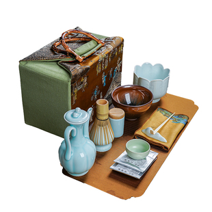 宋代点茶工具全套兔毫盏抹茶碗茶筅百本立茶百戏非遗文化茶具套装