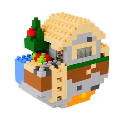 我的世界发光积木挂件