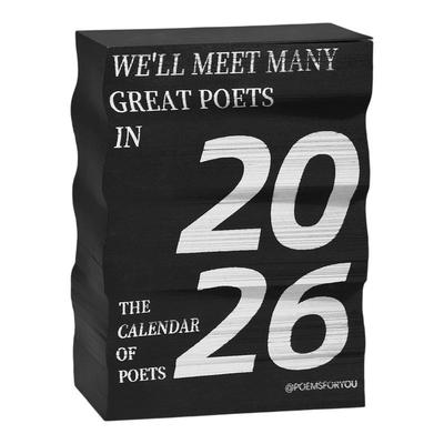 诗人历2026年日历诗歌新年礼物