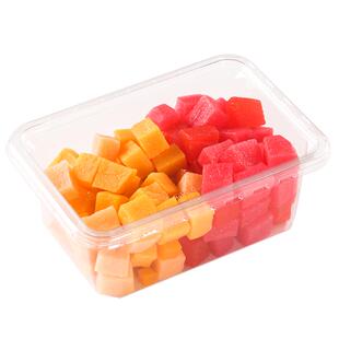 食品包装盒一次性糕点果切盒通用加厚零食干果烘焙点心水果打包盒