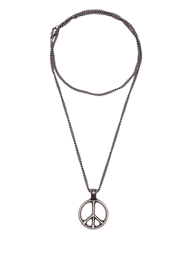 欧美反战和平项链情侣吊坠