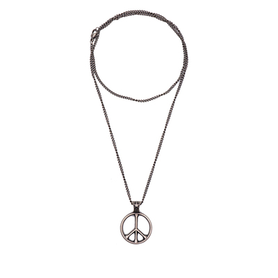 欧美反战和平项链情侣吊坠