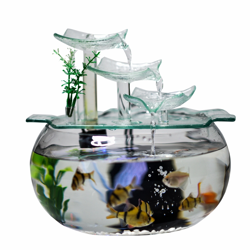 家居装饰品摆件喷泉水景加湿器
