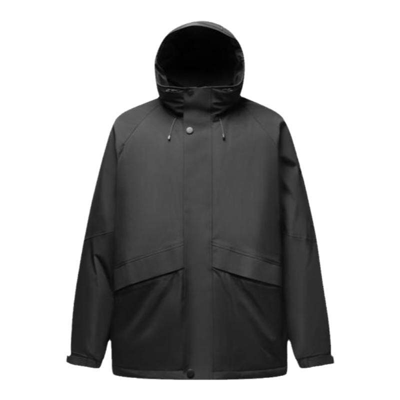 森马冬季中长款宽松百搭羽绒服男