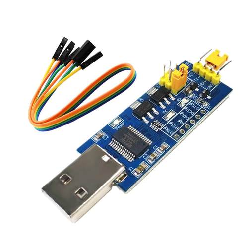 USB转TTL串口小板5V/3.3V/1.8V电平 烧录线 FT232RL串口模块