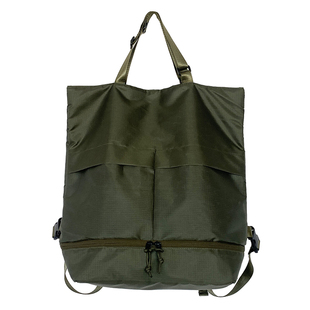 两用双肩包男女大容量单肩托特包手提拎包小众轻便旅行背包带鞋仓