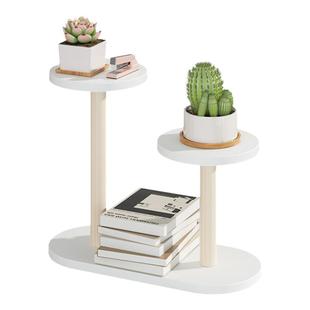 桌面多肉花架子 ins风客厅摆件香薰置物架室内绿植花盆多层收纳架