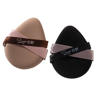 苏野绷带粉扑气垫超软不吃粉干湿两用粉底液专用化妆师美妆蛋