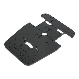 R3X系列智能小车加高板适配MG513X电机车四轮差速电动底盘亚克力