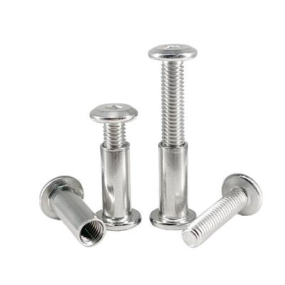 304不锈钢倒边内六角子母螺丝