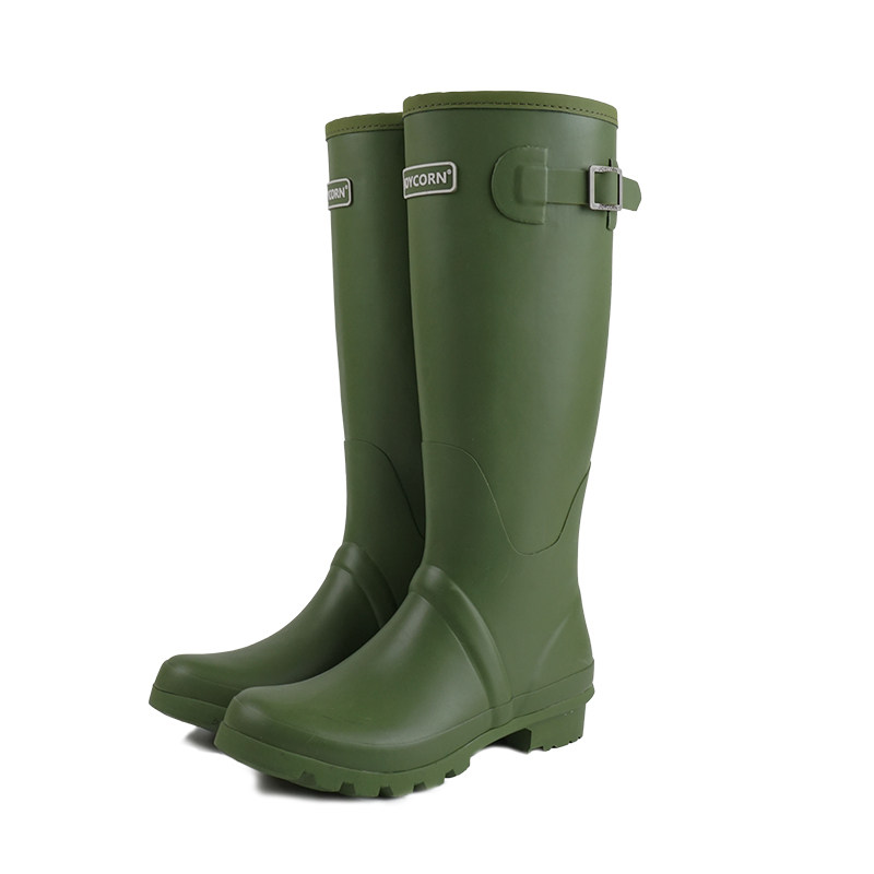 Joycorn加可雨鞋男女款经典惠灵顿雨靴防水胶鞋防滑长筒靴骑士靴