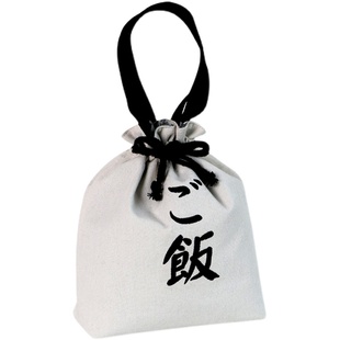 日式简约加厚铝箔保温饭盒袋学生上班族手提包抽绳束口带饭便当包