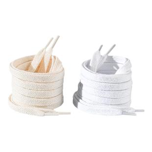 适配回力鞋带女款白色扁平不起球帆布鞋板鞋运动鞋球鞋米白色男士