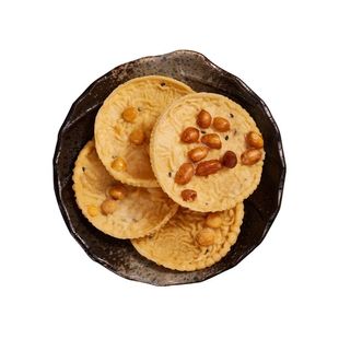 江西赣南特产月亮粑花生吧豆吧子锅巴铁勺饼独立小包零食红壤客风