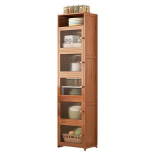 餐边柜靠墙一体储物柜非实木家用厨房橱柜2025新款小户型落地碗柜