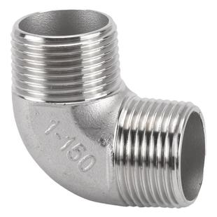 304不锈钢内外丝弯头90度变异径转接头1/2分3分4分6分1寸水管配件