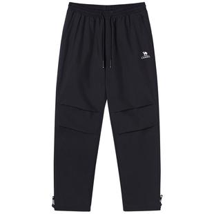 骆驼女装羽绒裤2025新款冬季抗寒保暖鸭绒加厚加绒防泼水工装长裤