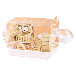 仓鼠笼子金丝熊专用亚克力大透明豪华别墅饲养箱用品玩具便宜套装