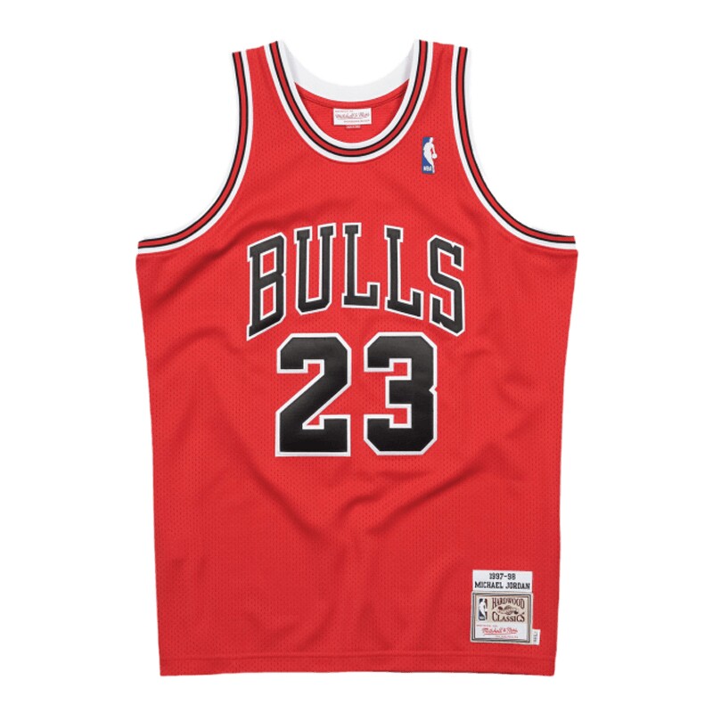 NBA复古球衣芝加哥公牛队乔丹