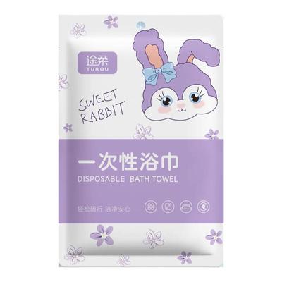 酒店一次性浴巾单独包装压缩旅行加大加厚纯棉旅游用品便携干毛巾