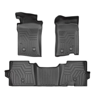 适用于日产途乐Y60脚垫 PATROL Y60脚垫途乐Y60专用TPE橡胶车脚垫