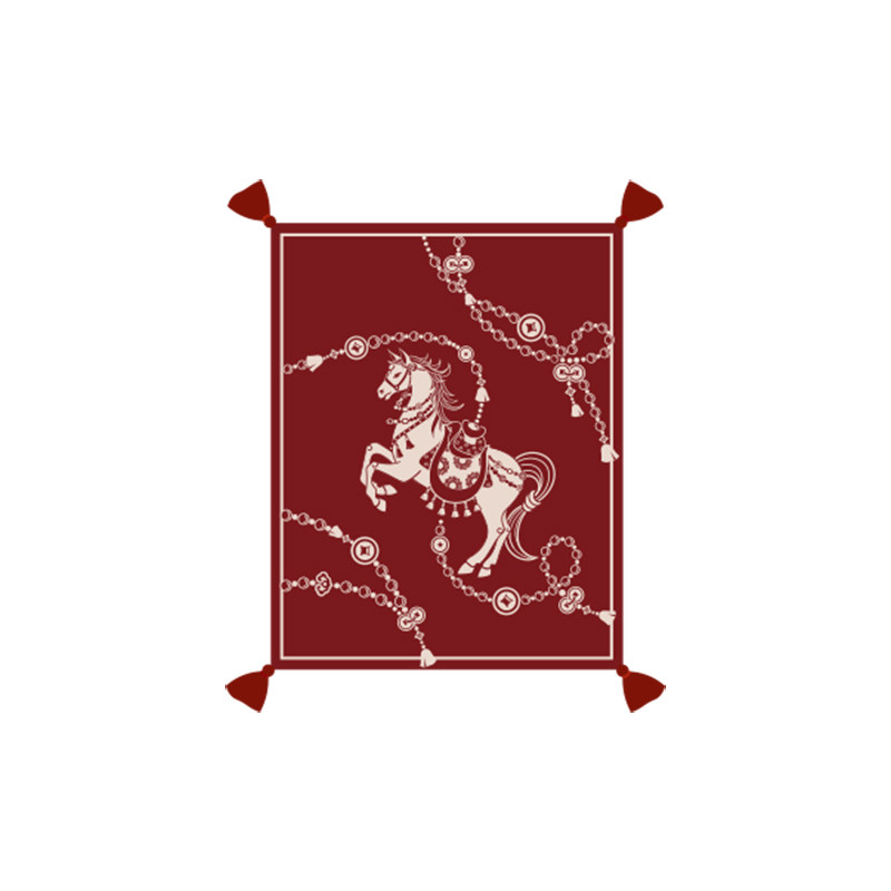故宫淘宝｜千金裘毛毯盖毯文创乔迁新年马年本命年情人节生日礼物