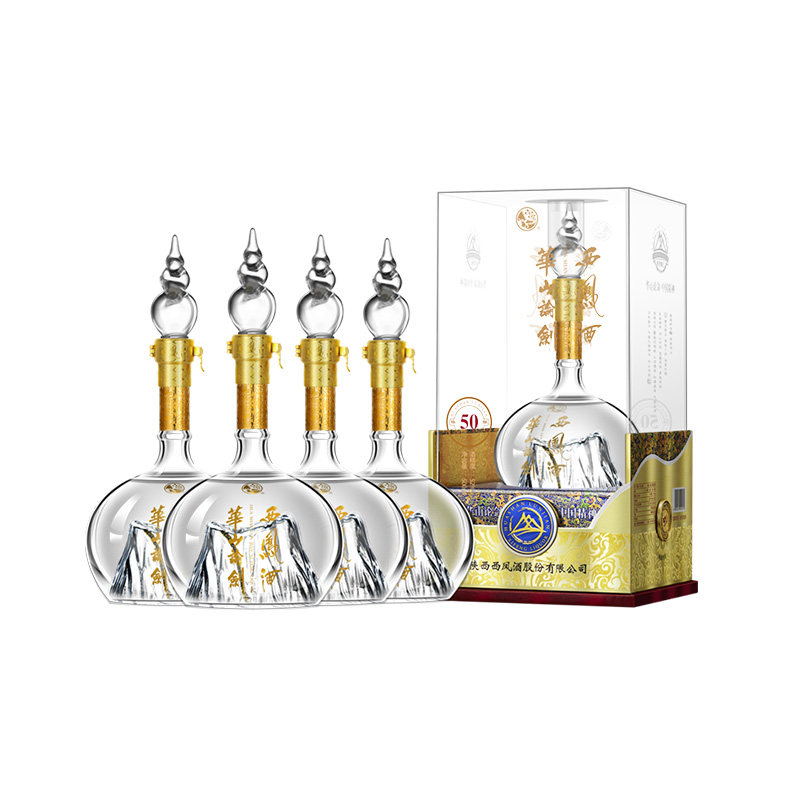 华山论剑西凤酒50年整箱500mL*4