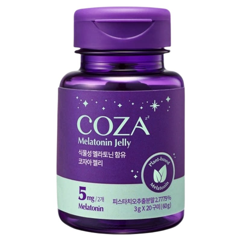 COZA睡眠晚安饮植物性褪黑素软糖